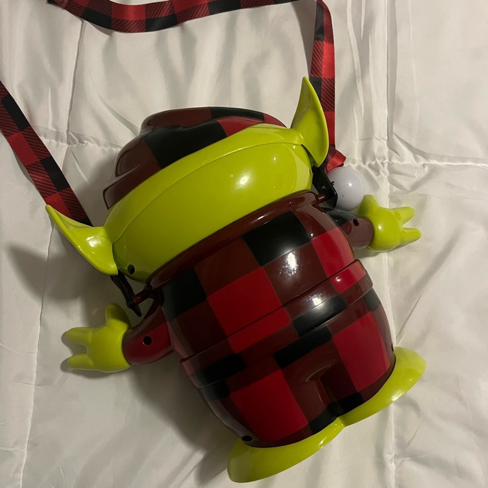 Christmas Toy Story Alien Popcorn bucket - Picture 2 of 2